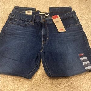 Levi's Dark Blue Denim Jeans